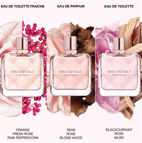 irresistible eau de toilette fraiche.